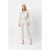 Dante6 Nome Crp Flare Leather Pants Chalk