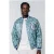 Colourful Rebel Asher Swirl Patch Baseball Bomber Grey Blue