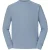 Fruit of the Loom Heren Klassiek Raglan Sweatshirt (Mineraalblauw)