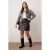 Trendyol Curve Dames Zwart Effen Kort / Mini Grote maten Rokken