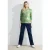 Cecil Dames Ruiten jacquard shirt in Groen