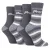 4-Pack Dames Thermische Boodschap Sokken | Fleece Gevoerde Warme Sokken voor de Winter