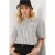 Gestreepte Cropped Shirt met Zak