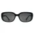 Ray-Ban RB4421D Bio Based 667787 gepolijst zwart donkergrijs zonnebril
