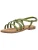 LAZAMANI Sandalen met riem  groen