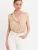 Cool & Sexy Blouse  beige / zilvergrijs