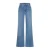Claudia Sträter high waist wide leg jeans medium blue denim