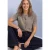 Vest met korte mouwen en jacquardpatroon