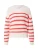 NÜMPH Trui ‘VINETTE’  sand / oranje / pink