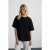 Oversized T-shirt met ronde hals