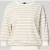 Marc Cain Shirt met lange mouwen met ronde hals en 3/4-mouwen