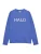 HALO Shirt ‘Uniform’  royal blue/koningsblauw / wit