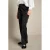 LOLALIZA wide leg pantalon – zwart