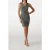 GUESS Marciano By  Masha Belted Dress Stone Olive