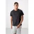 Heren Effen Polyester Ronde Hals T-shirt