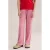 WE Fashion loose casual broek roze
