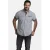 Jan Vanderstorm herren Overhemd Met Korte Mouwen – 45/46 – zwart – Plus Size
