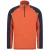 Mountain Warehouse Heren Ashbourne Fleece Top (Oranje)