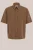 WE Fashion – Heren regular fit jersey overhemd – Regular fit – Okergeel – Katoen –