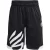 Under Armour Curry Splash-basketbalshorts voor jongens (Zwart)