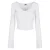 Damesvest Urban Classics cropped rib
