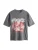 Next Shirt  donkergrijs / pastelrood / wit