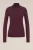 WE Fashion – Dames coltrui – Regular fit – Donkerrood – Katoen –