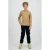 Raizzed longsleeve met backprint lichtbruin