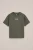 WE Fashion – Jongens T-shirt met print – Oversized – Legergroen – Katoen –