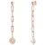 Valero Pearls Oorbellen  rose-goud / parelwit