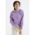 Oversized Pluche Half-zip Sweatshirt