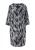 COMMA Jurk  navy / wit