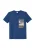 s.Oliver Shirt  donkerblauw / grijs / oranje