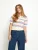 Peppercorn Top ‘ PCNara Knit Top ‘  blauw