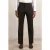 Reiss Plain Wool Mixer Trouser Chocolate Brown