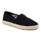 TOMS Alpargata Rope 2.0 Schoen Katoen Vrouwen Zwarte Espadrilles