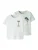 NAME IT Shirt ‘NMMVUX’  lichtgeel / mintgroen / zwart / wit