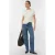 comma wide leg jeans medium blue denim