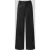 NEO NOIR wide leg broek met strookzakken model ‘Massie’