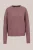 WE Fashion – Dames trui met structuur – Regular fit – Mauve –