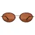Gucci Ovaal Dames Havana Goud Bruin GG1980S