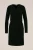 WE Fashion – Dames jurk met glittergaren – Regular fit – Donkergroen –