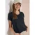 Cecil Dames Shirt met V-hals en kanten detail in Groen