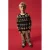 NAME IT KIDS kersttrui met all over print zwart