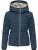 Ragwear Winterjas ‘Gleama’  blauw / navy