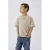 NAME IT KIDS T-shirt NKMBRODY met tekst zand