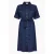 Zoso A-lijn jurk dark blue denim