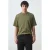 Mango Man relaxed T-shirt groen