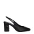 Slingback Hakken Vierkante Neus Blokhak