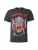 AMPLIFIED Shirt ‘MOTORHEAD – WARPIG FLAMES’  antraciet / lichtgrijs / donkeroranje / vuurrood